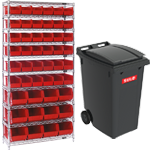 Racks, Gavetas y Contenedores Racks, Gavetas y Contenedores